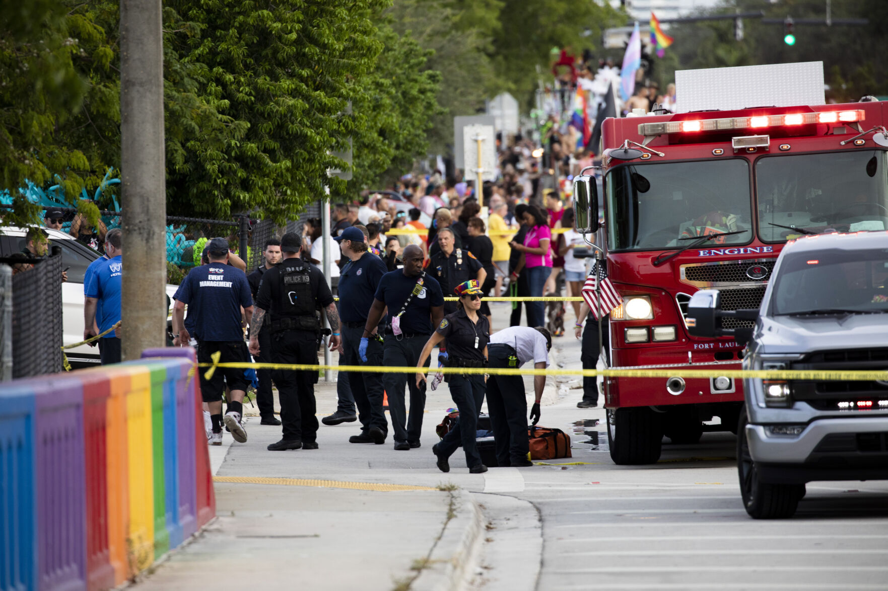 Pride Parade Crash